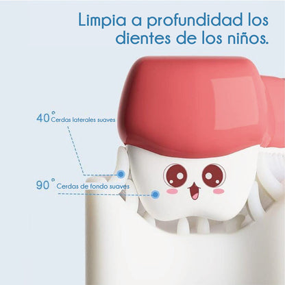 Cepillo de dientes en forma de U