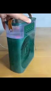 Ventilador Portatil Con Humidificador